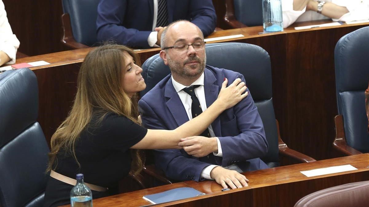 Juan Trinidad (Ciudadanos), es elegido presidente de la Asamblea de Madrid en la votación de hoy