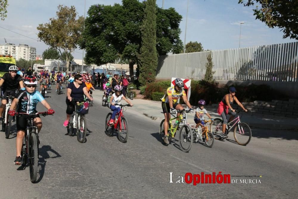 Ciclopaseo para clausular en Lorca los JDG