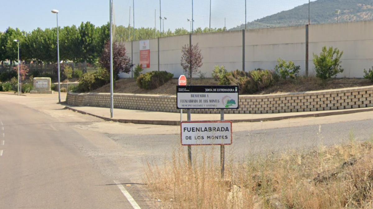 Imagen de uno de los accesos a Fuenlabrada de los Montes.