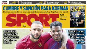 Las portadas de la prensa deportiva de hoy