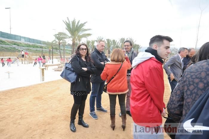 Alameda del Malecón: el entorno urbano del Segura estrena nuevo espacio verde