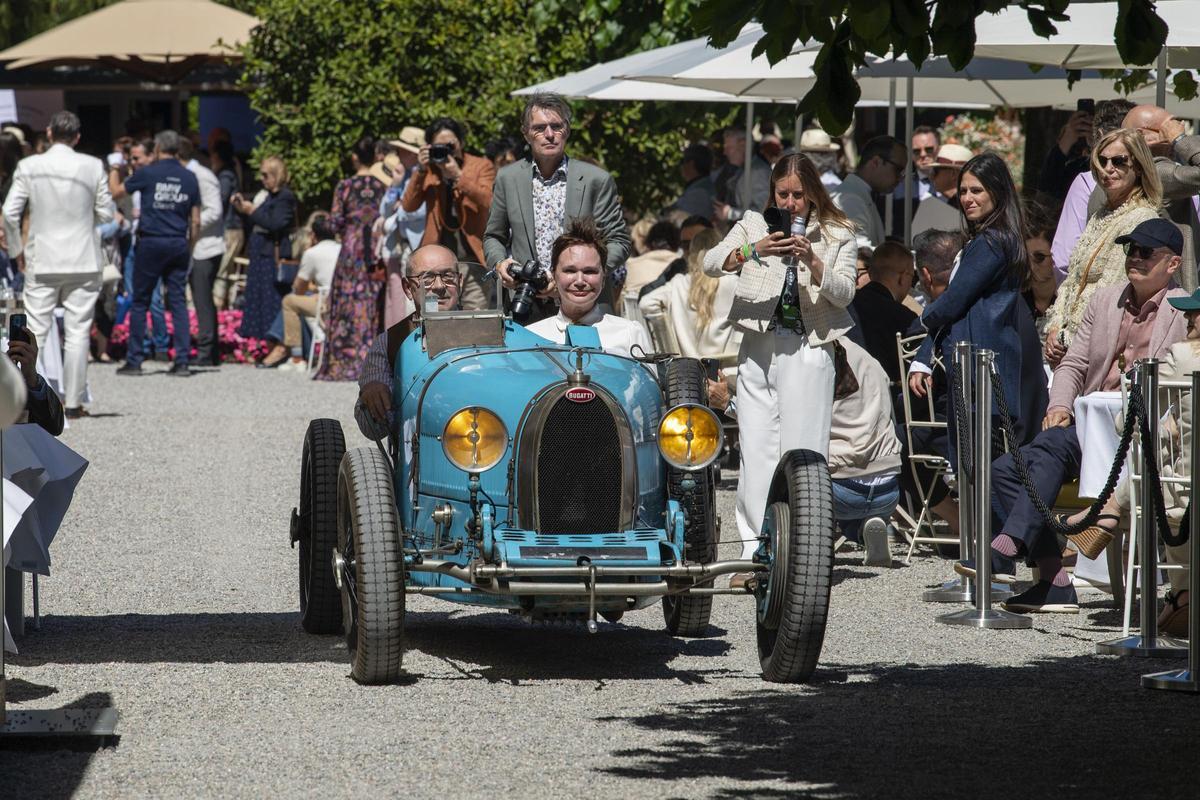 Concorso d'Eleganza Villa d'Este 2026. Los más jóvenes de entre público han elegido este Bugatti Type 37 como ganador del Trofeo dei Ragazzi.