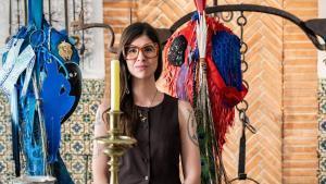Gema Polanco, en el Museo Nacional de Artes Decorativas.