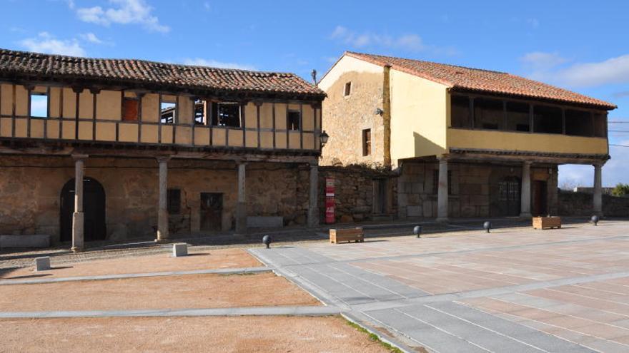 La plaça Mayor de Bonilla