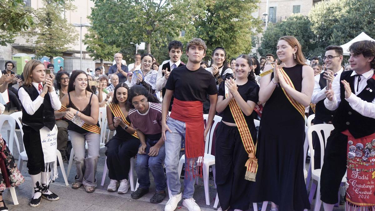 Acte de comiat i proclamació de la Pubilla i l'Hereu de Manresa