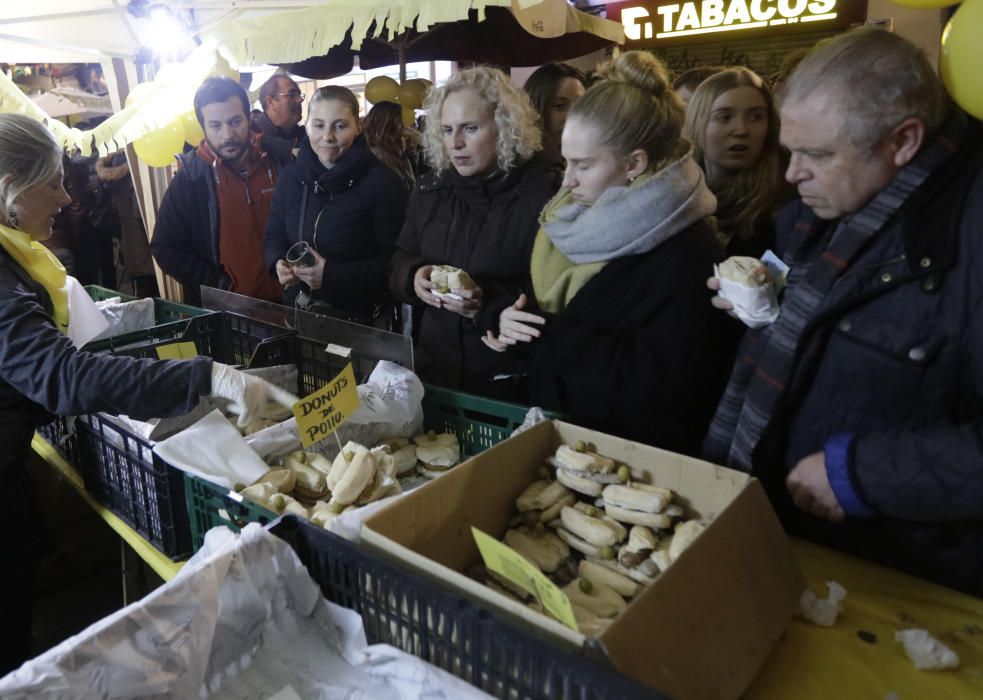 Sant Sebastià 2019: llonguetades en calles y plazas de Palma