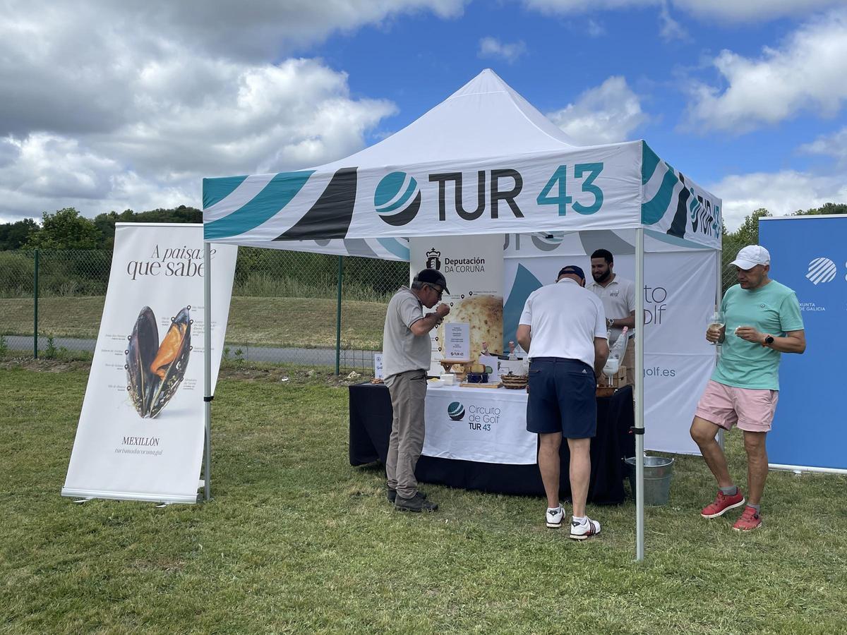 Puesto de Turismo de A Coruña en el torneo.