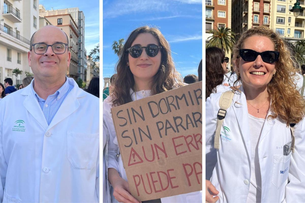 De izq. a dcha.  Javier Orellana, Cristina Lozano y Eva