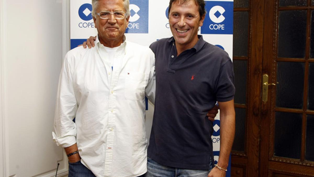 Pepe Domingo Castaño y Paco González, los dos periodistas de la COPE denunciados por la SER.
