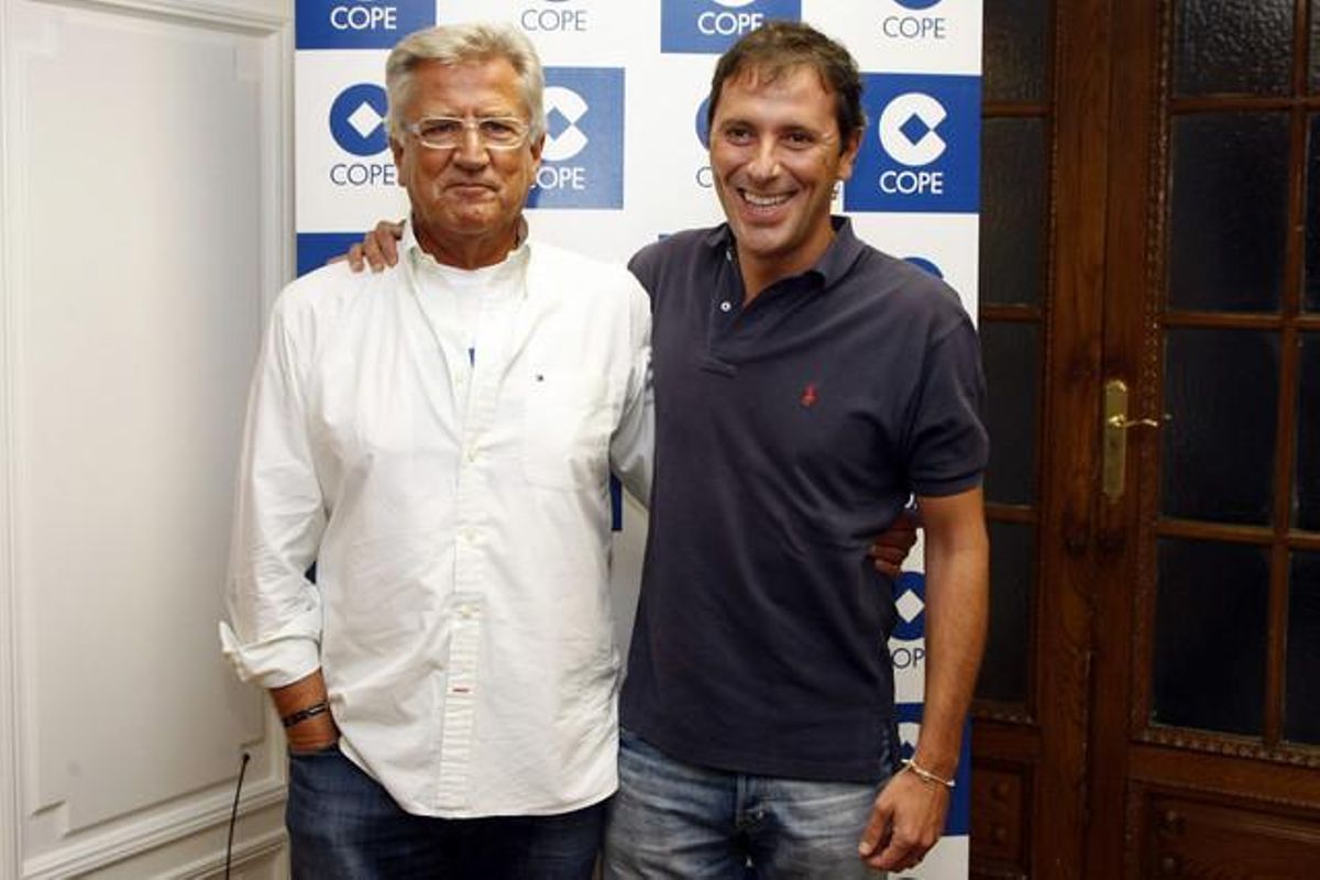 Pepe Domingo Castaño i Paco González, els dos periodistes de la COPE denunciats per la SER.