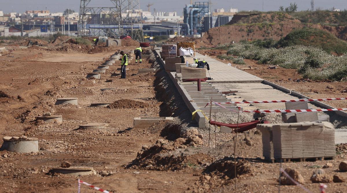 Obras en Parc Sagunt II.