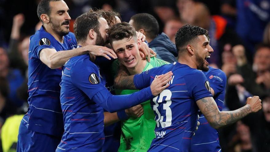 El Chelsea sufre para eliminar al Frankfurt en los penaltis