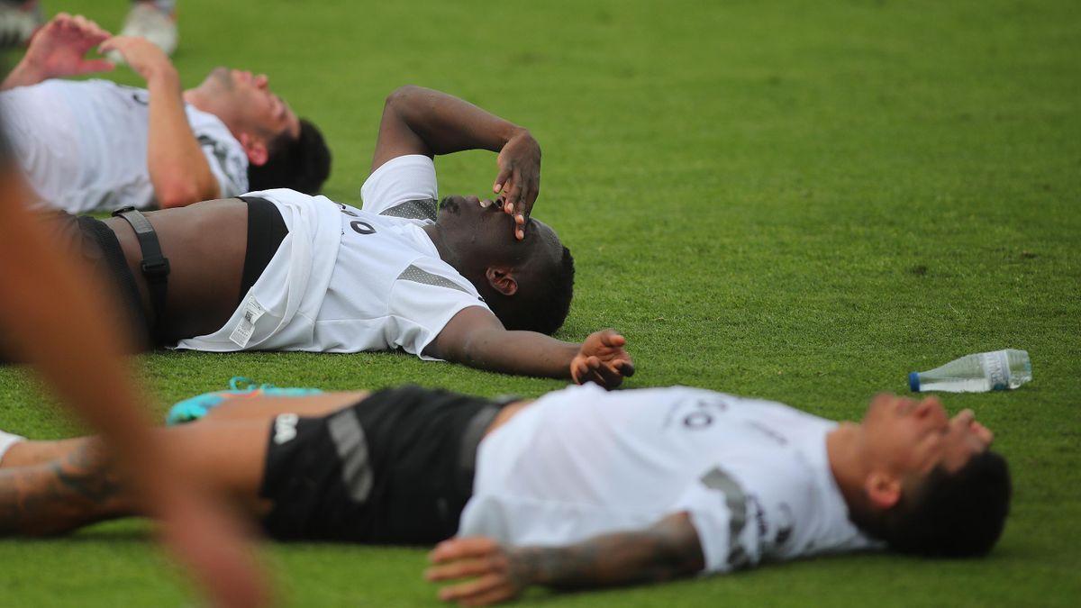 Así ha sido el entrenamiento de hoy del Valencia CF