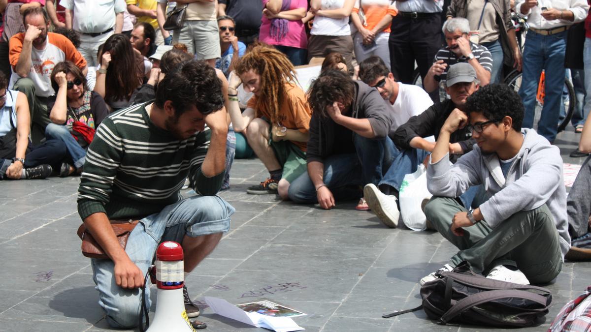 Las imágenes que dejó el 15M en Palma