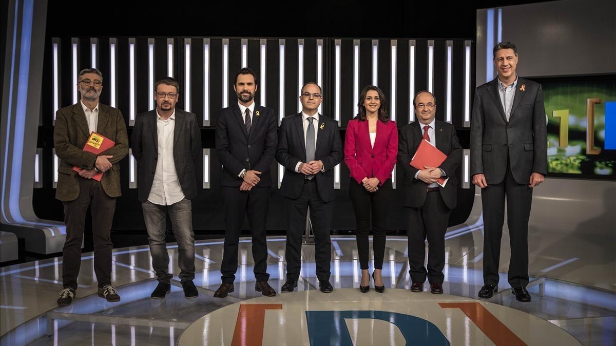 zentauroepp41233474 barcelona 07 12 2017   primer debate electoral de los candid171208000620