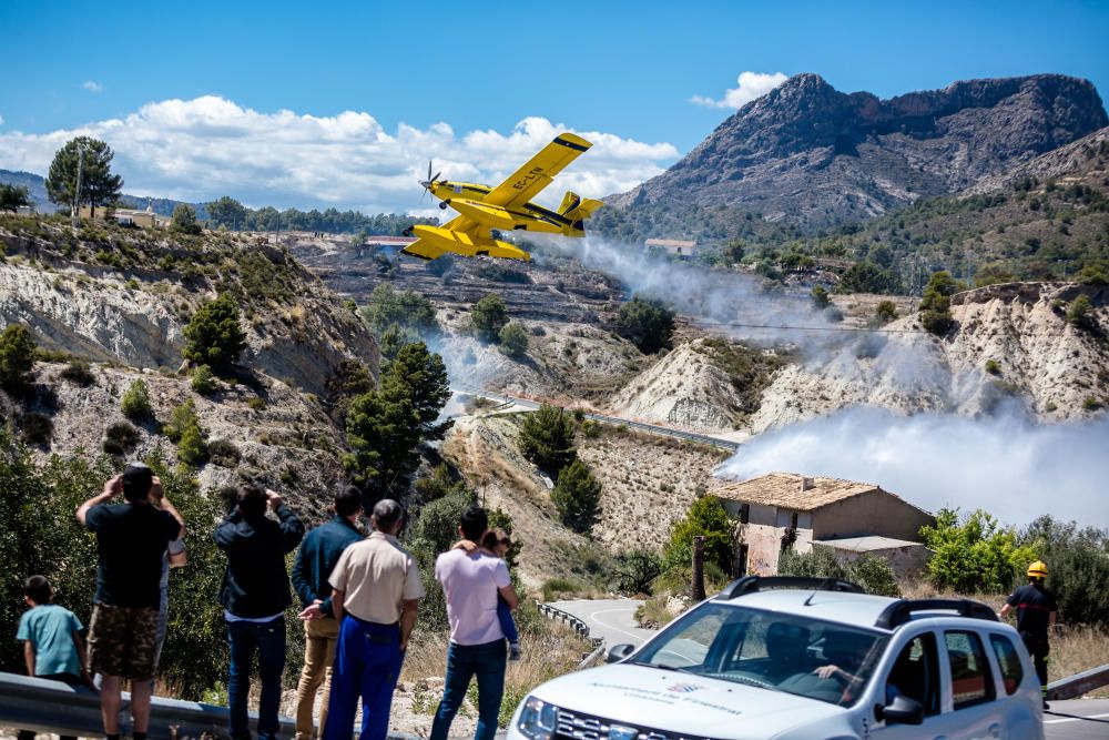 Incendio en Finestrat