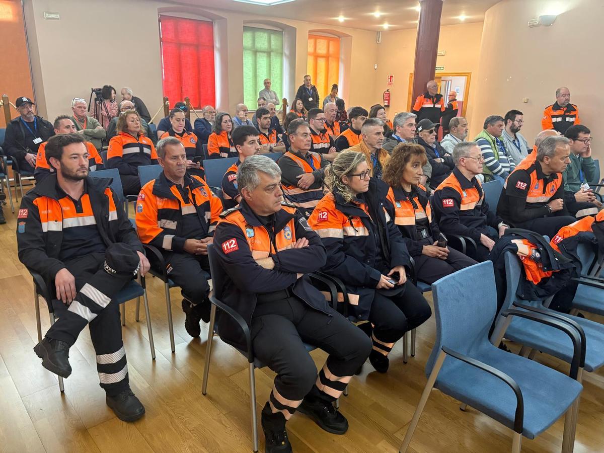 Día del Voluntario de Protección Civil en las Escuelas Dorado de Sama de Langreo