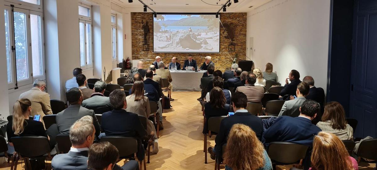 Imagen de la presentación de la iniciativa en Madrid con el objeto de captar nuevos inversores. | CEDIDA