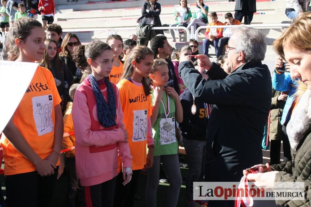 Cross Escolar en Monte Romero