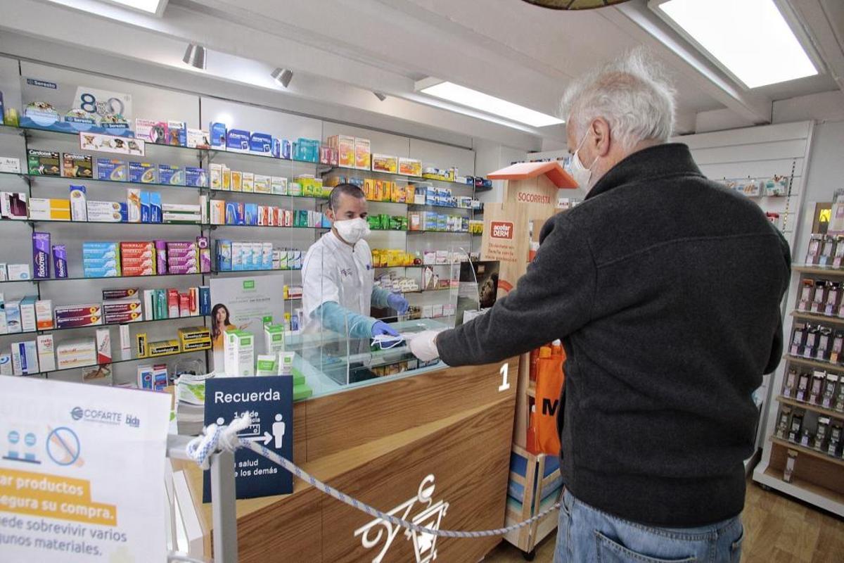 Venta mascarillas en farmacias