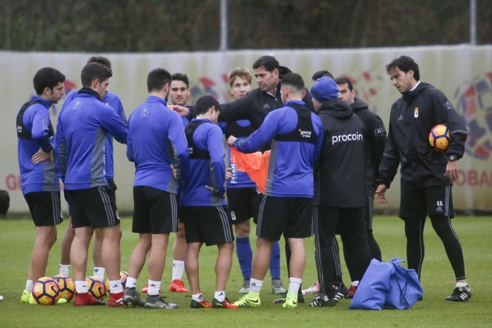 Entrenamiento del Real Oviedo