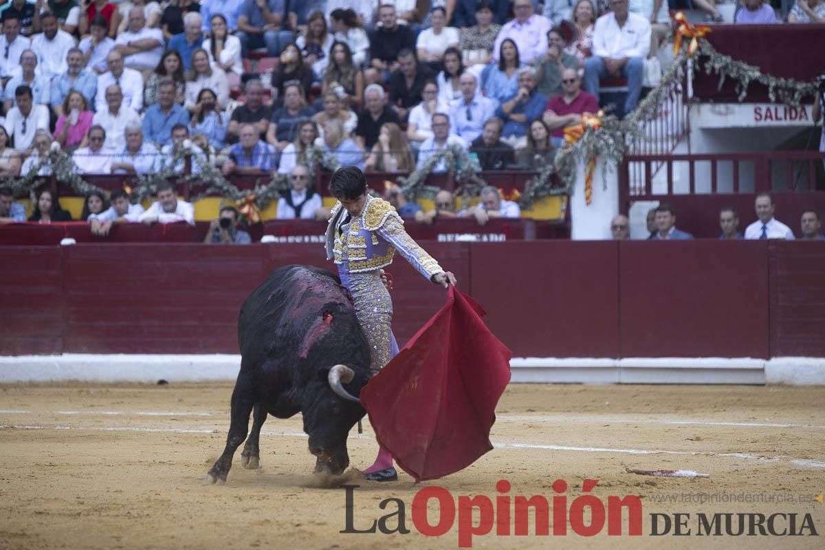Cuarta corrida en la Feria Taurina de Murcia (Castella, Manzanares y Ureña)