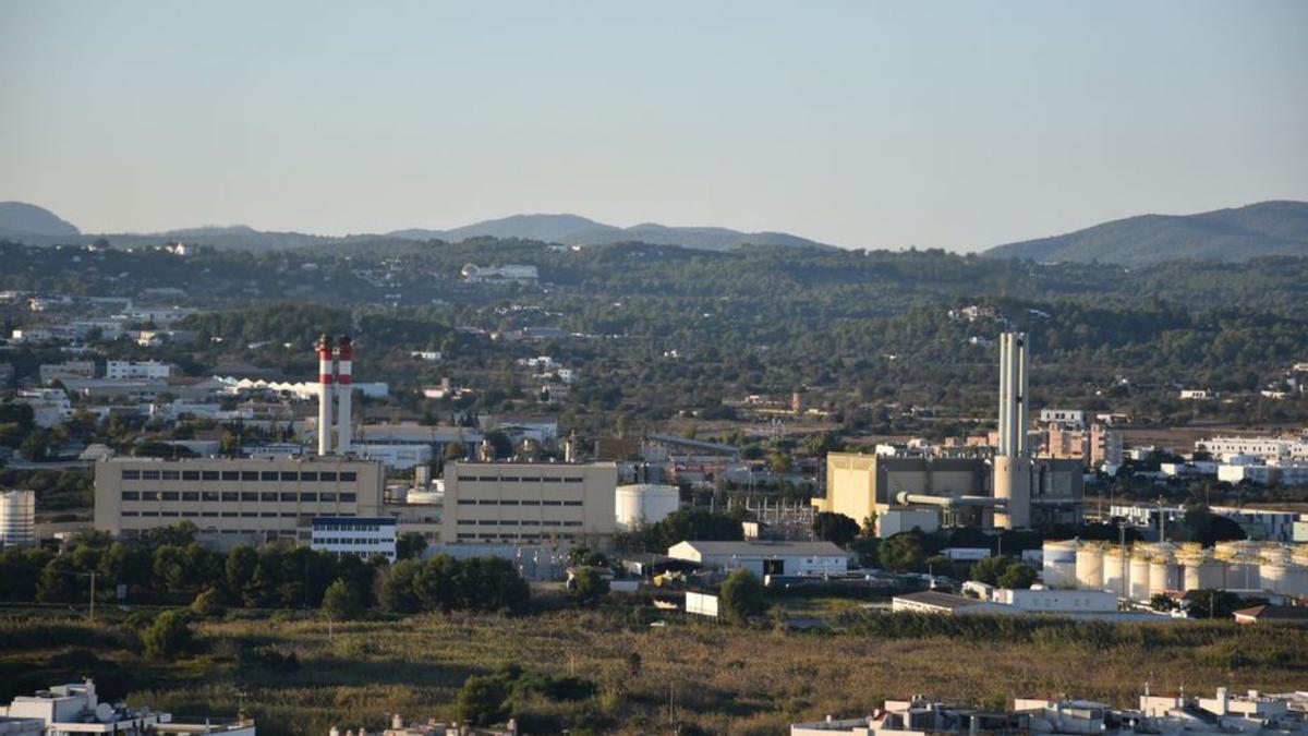 Central eléctrica de Endesa en Ibiza.