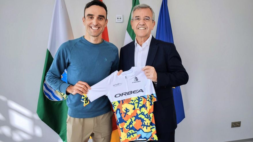 El ciclista Luis Ángel Maté promocionará el nombre de Estepona
