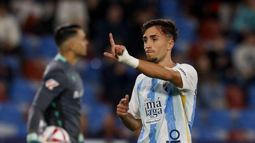 La valoración de los jugadores en el Levante-Málaga CF
