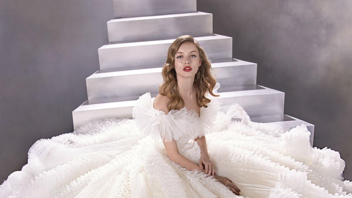 Los vestidos de novia más espectaculares para el 2020 de Pronovias