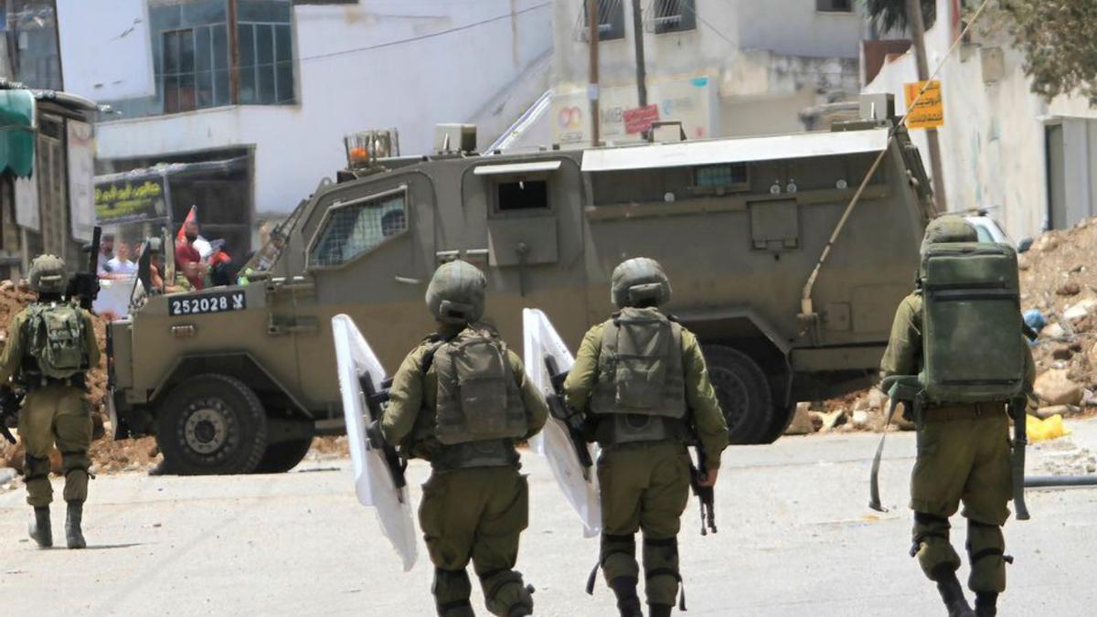 Militars israelians, ahir a Palestina | NASSER ISHTAYEH/EP