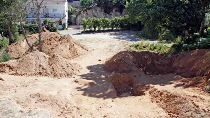 Lloc on va ser trobat el bidó amb el cadàver d&#039;Ana María Martos.