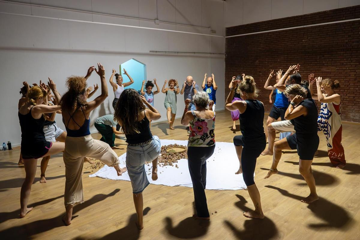 Bailarines del poyecto.