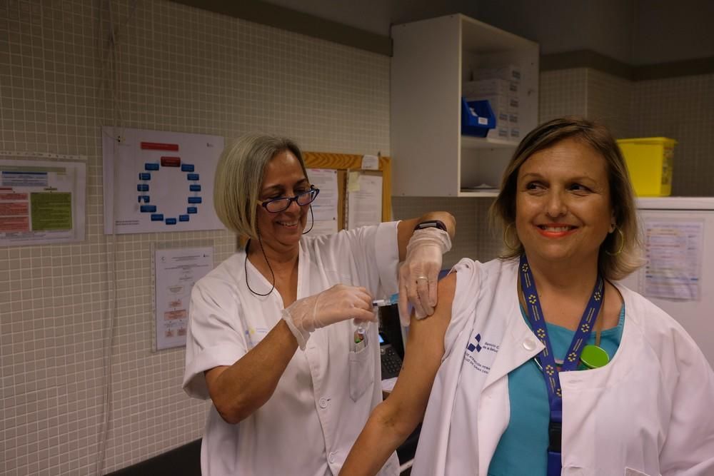 Comienza en Canarias la campaña de vacunación de la gripe 2019