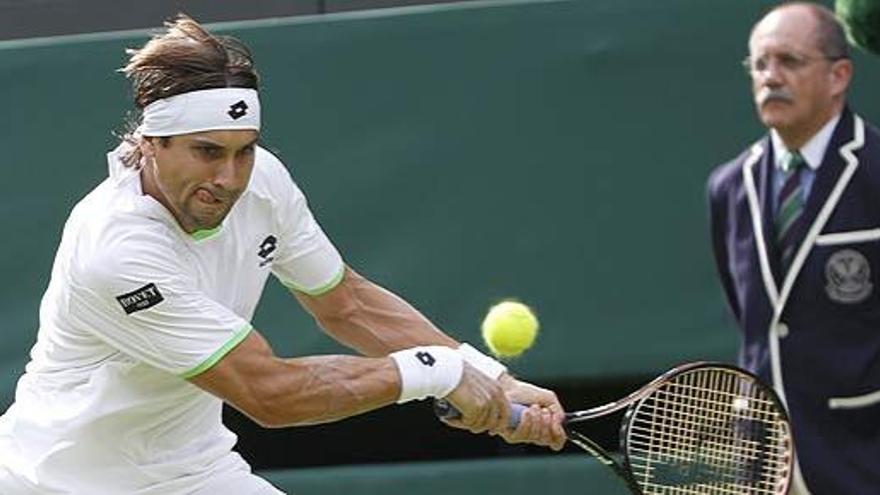 David Ferrer supera el primer escollo en Wimbledon