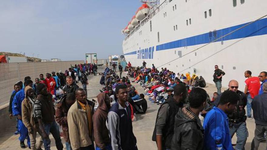 Cronología de los naufragios con inmigrantes en el Mediterráneo