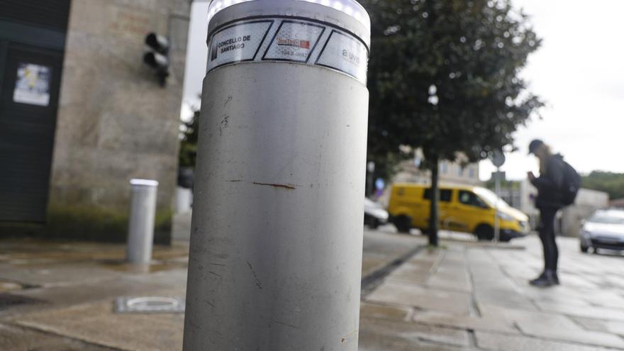 Los bolardos del casco histórico siguen sin funcionar: ajustes técnicos demoran más su puesta en marcha