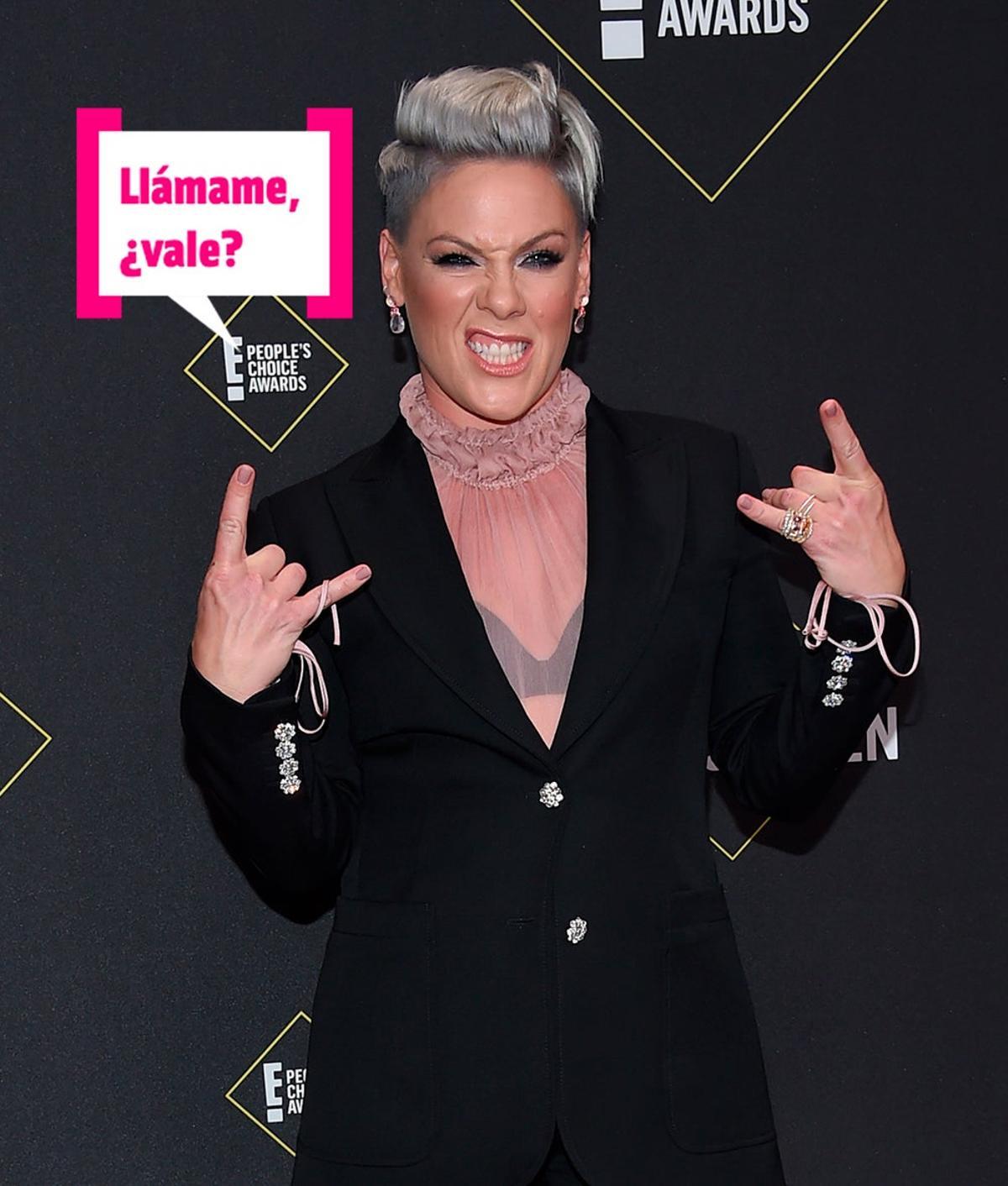 Pink en los People's Choice Awards