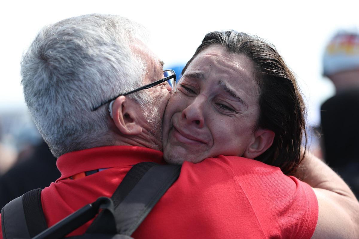 María de Valdés, emocionada tras conseguir la plata