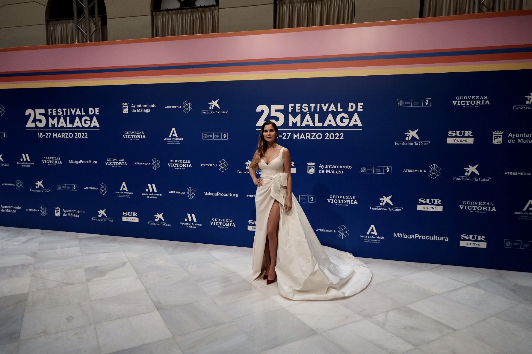 Alfombra roja de la gala de clausura del Festival de Cine de Málaga