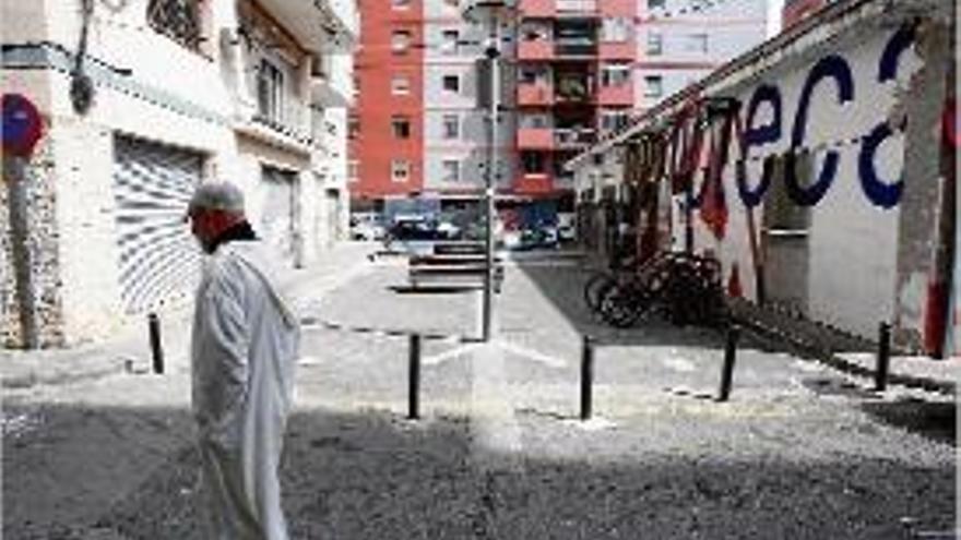 La placeta de l&#039;Ateneu Eugenienc, en una imatge actual.