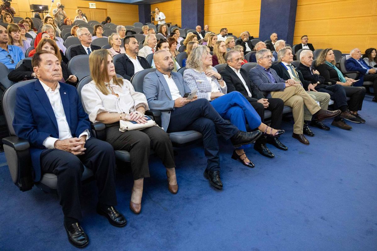 Asistentes al acto organizado en Maspalomas.