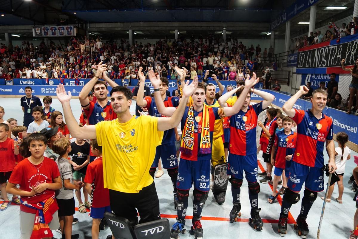 Les millors fotos del quart partit entre l'Igualada i el Liceo