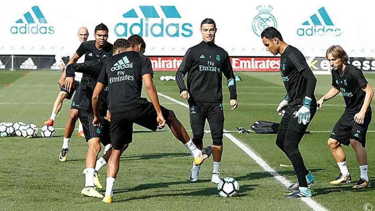 Kroos no ha participado en el entrenamiento