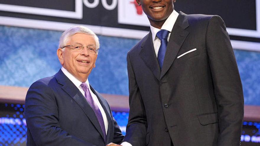 Biyombo De Fuenlabrada als Charlotte Bobcats