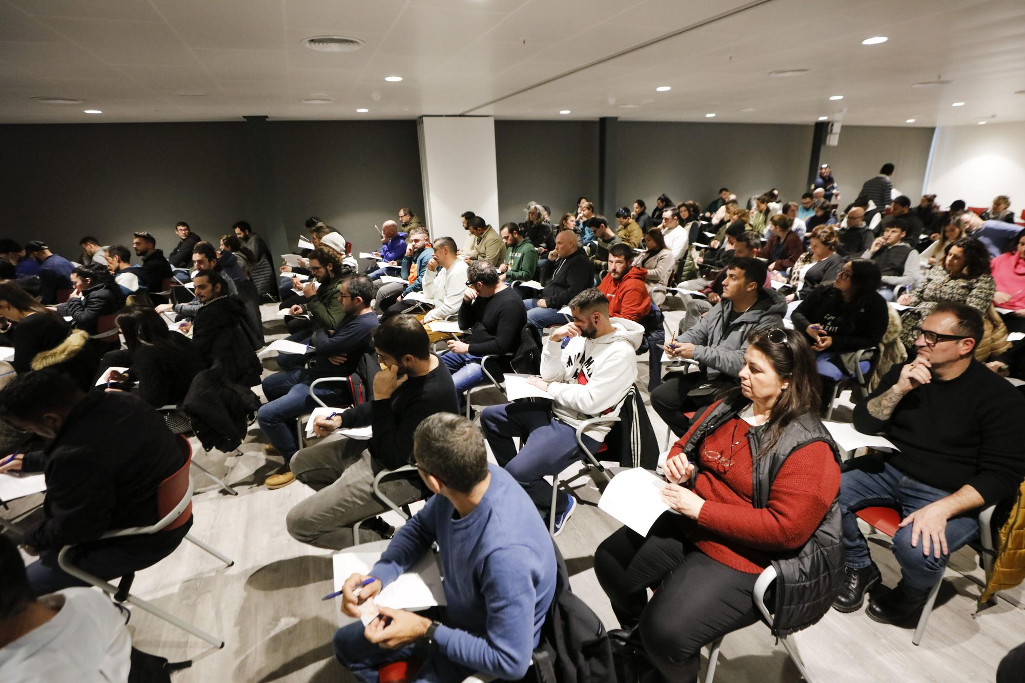 Pruebas para el examen de taxista en Vila