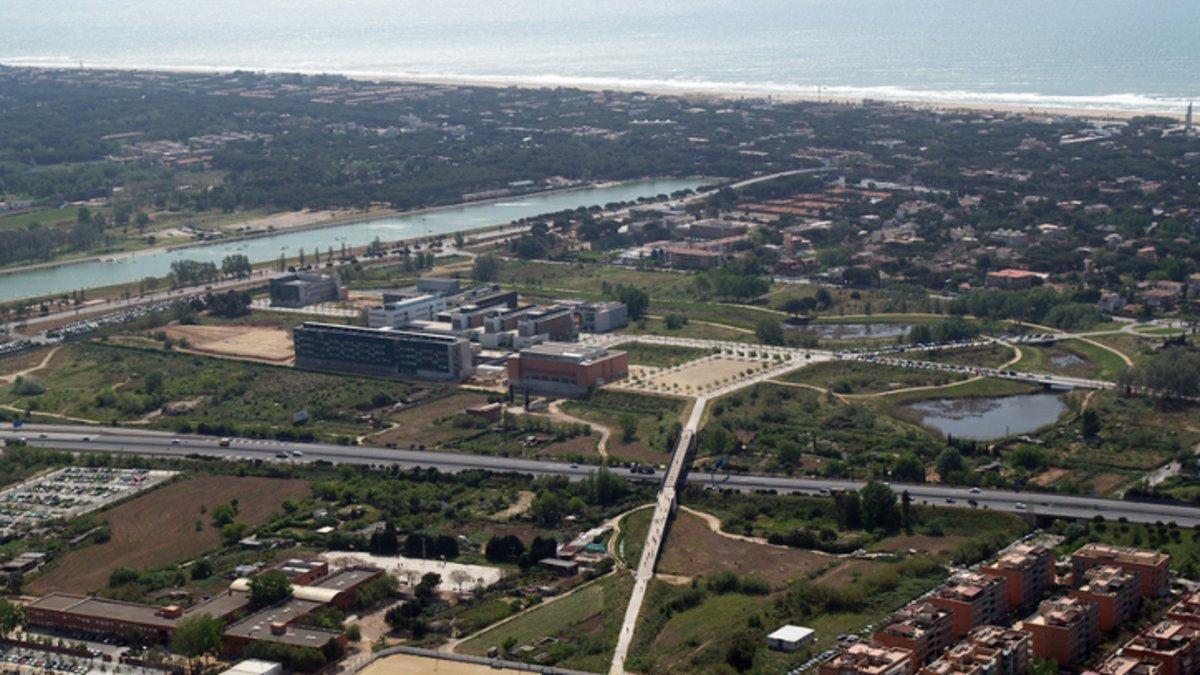 El accidente se produjo en los alrededores del Canal Olímpic y la Zona Universitaria de Castelldefels