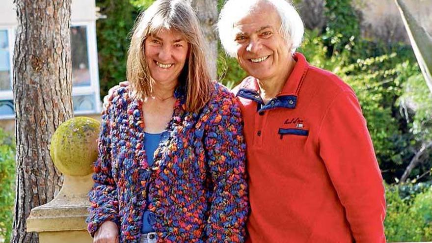 Marianne und Manfred Gerke in Santa Ponça.