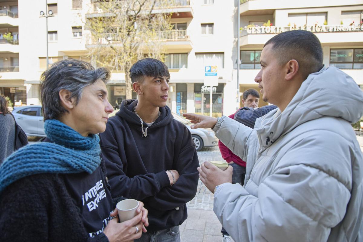 Les imatges de l'acte de la Coordinadora Obrim Fronteres Les imatges de l'acte de la Coordinadora Obrim Fronteres