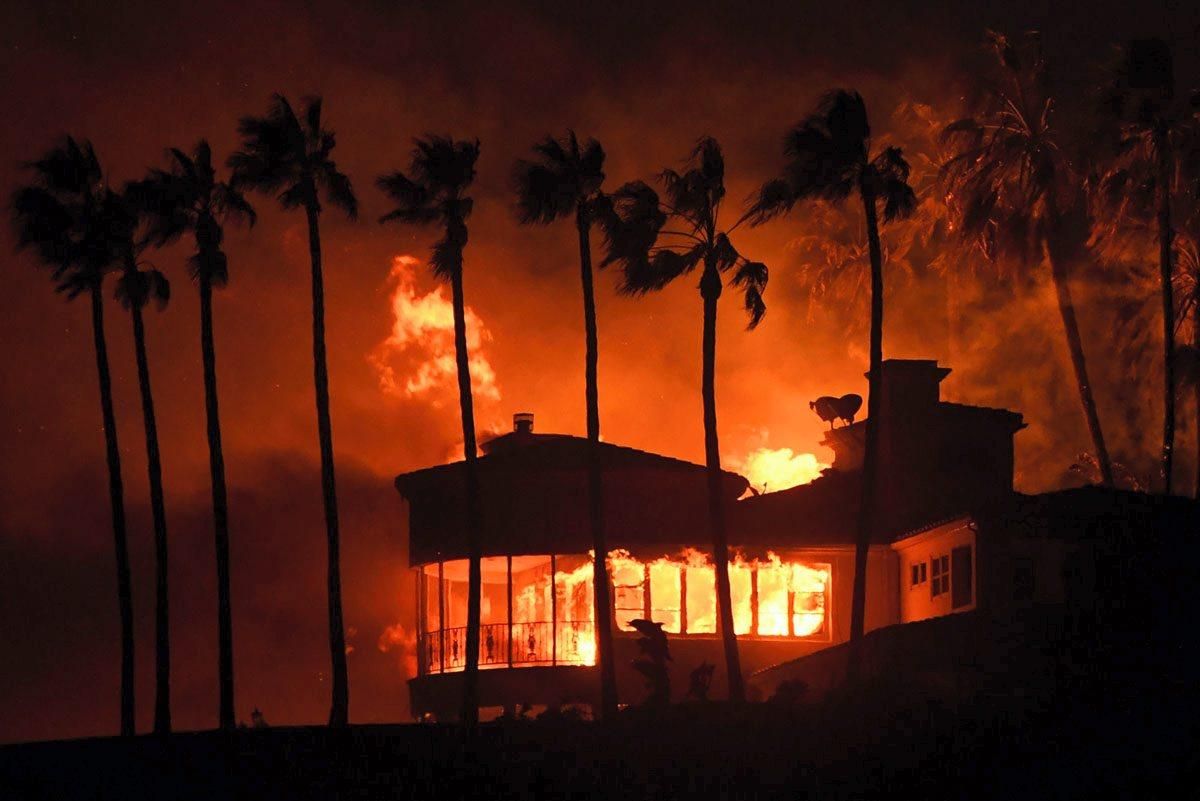 El devastador incendio de California en imágenes